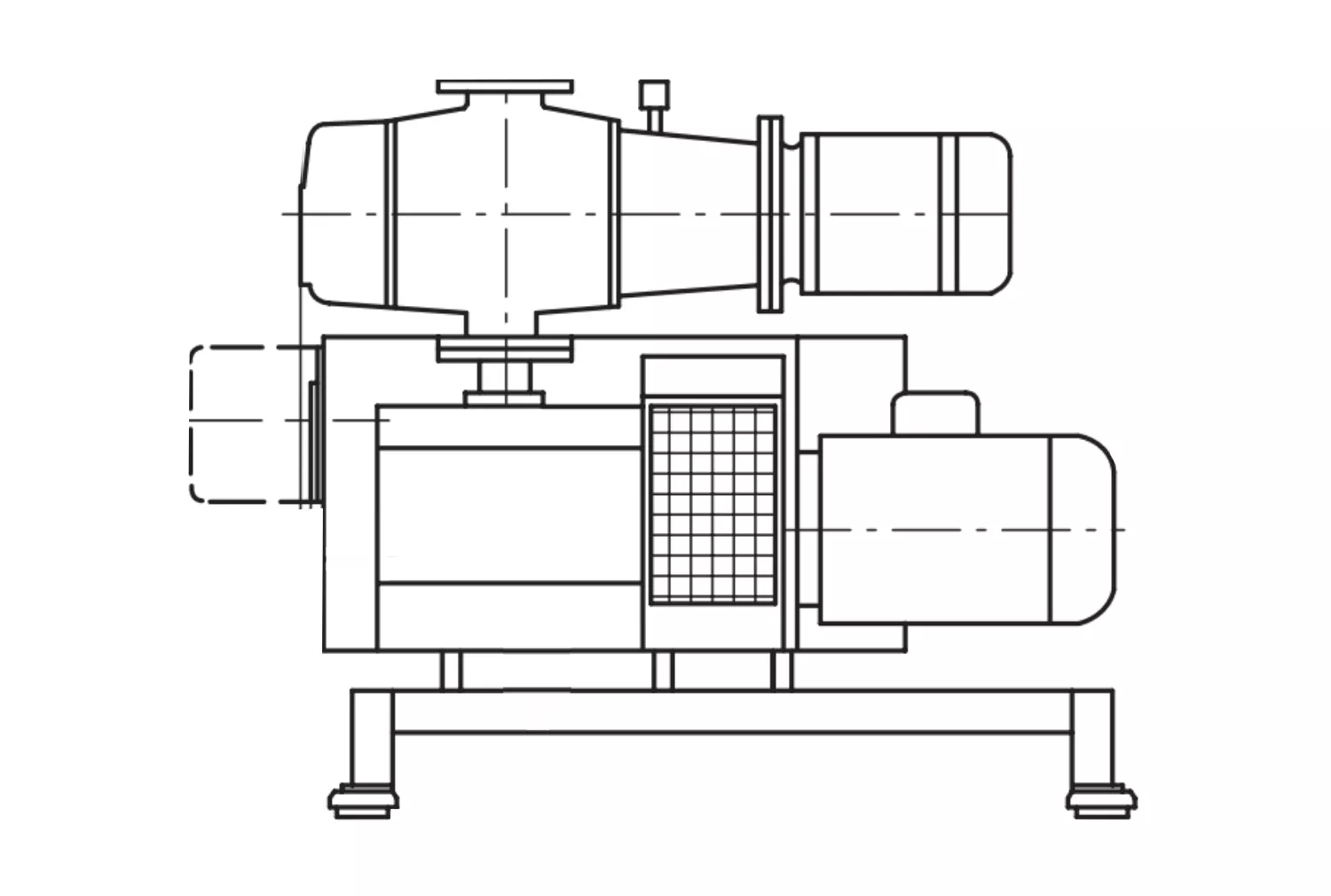 Купить в АО Вакууммаш ✓ Система вакуумная RUTA WAU 501/SV200/A с адаптером Leybold по цене производителя